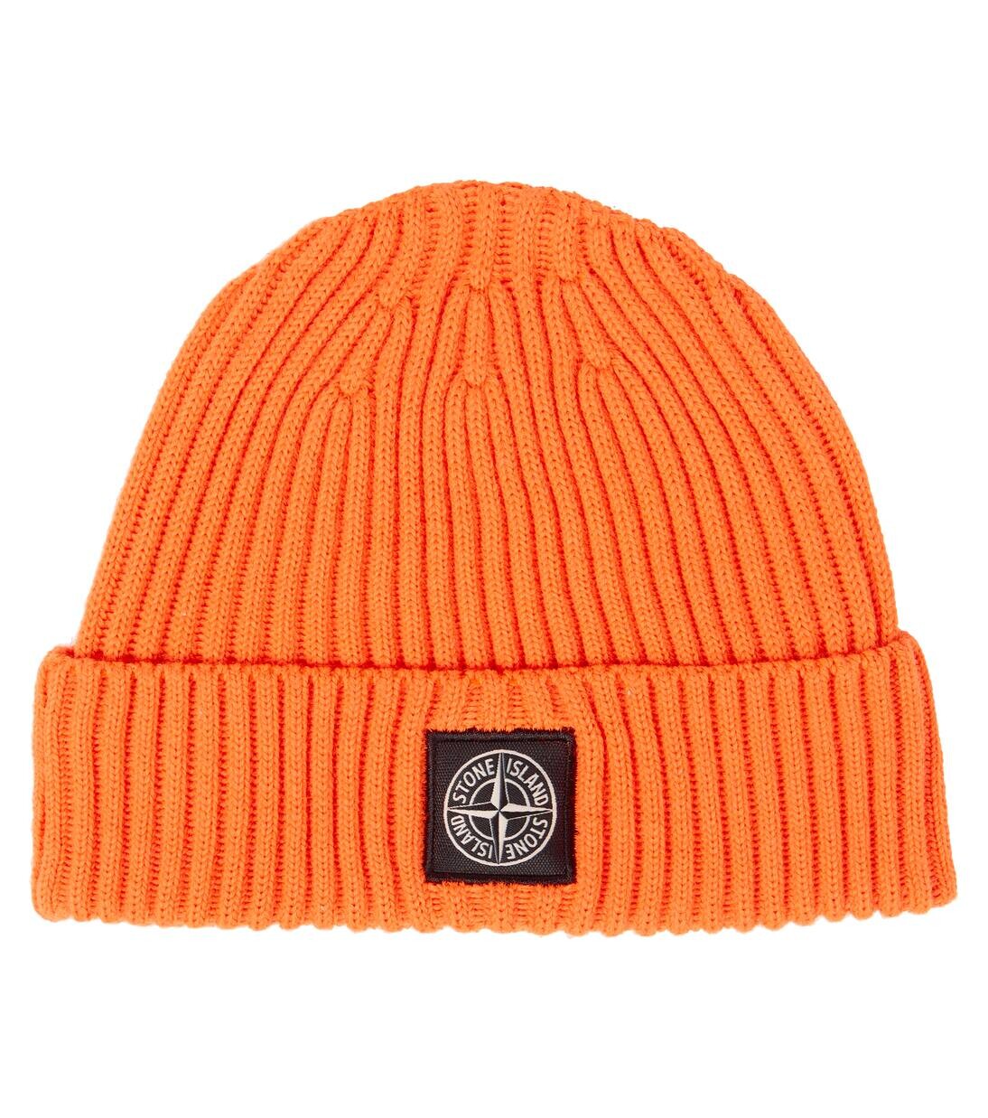 Шапка-бини из натуральной шерсти с ребристым узором Stone Island Junior, оранжевый
Шапка-бини из натуральной шерсти с ребристым узором Stone Island Junior, оранжевый