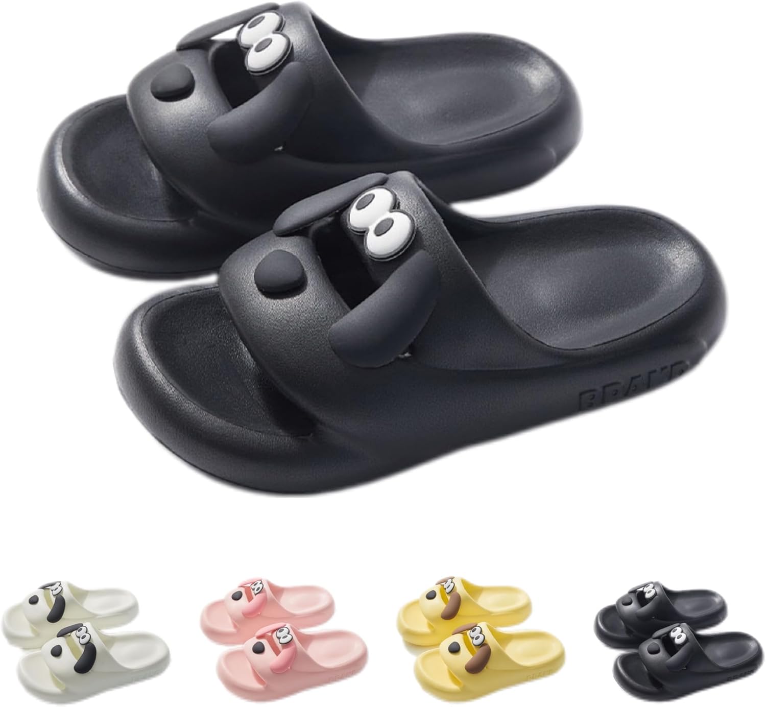 Тапочки NTRUEML для ванной, милые тапочки с мультяшными большими ушами для любителей собак, для мужчин и женщин, удобные домашние тапочки, черный
Тапочки NTRUEML для ванной, милые тапочки с мультяшными большими ушами для любителей собак, для мужчин и женщин, удобные домашние тапочки, черный