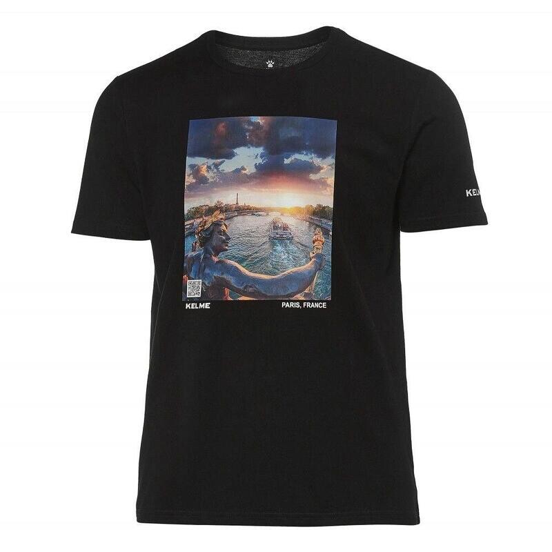 Футболка с коротким рукавом Kelme Мужская футболка Neighborhoods черного цвета, цвет negro
Футболка с коротким рукавом Kelme Мужская футболка Neighborhoods черного цвета, цвет negro