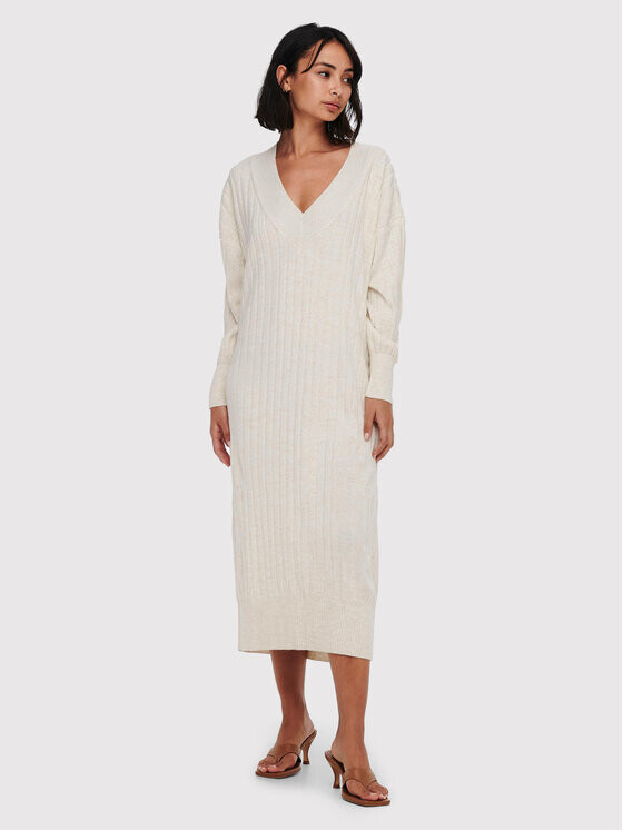 Трикотажное платье обычного кроя Only, бежевый
Трикотажное платье обычного кроя Only, бежевый