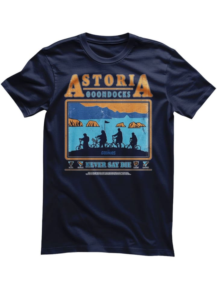 Футболка "The Goonies - Astoria Goondocks T-Shirt" синего цвета, Синий, Футболка "The Goonies - Astoria Goondocks T-Shirt" синего цвета
Футболка "The Goonies - Astoria Goondocks T-Shirt" синего цвета, Синий, Футболка "The Goonies - Astoria Goondocks T-Shirt" синего цвета