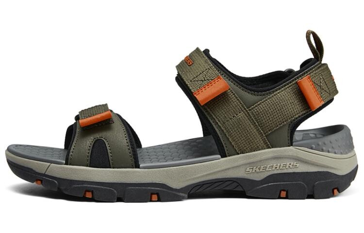 Пляжные сандалии мужские Оливково-зеленые Skechers
Пляжные сандалии мужские Оливково-зеленые Skechers