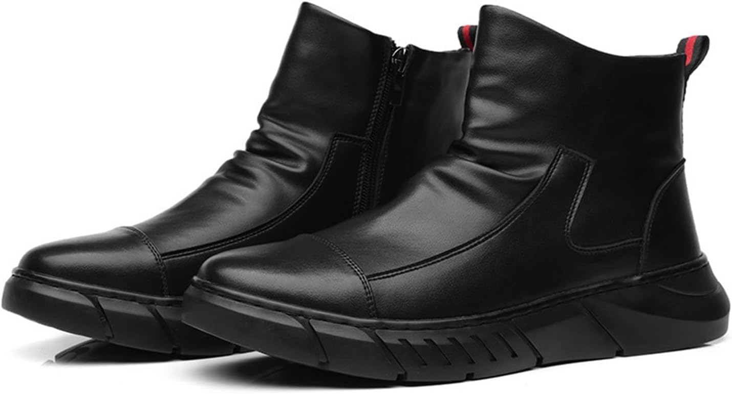 Мужские черные итальянские высокие кожаные ботинки Челси на щиколотку Чакка с боковой молнией, повседневные, противоскользящие, ударопрочные, водонепроницаемые, деловые Generic
Мужские черные итальянские высокие кожаные ботинки Челси на щиколотку Чакка с боковой молнией, повседневные, противоскользящие, ударопрочные, водонепроницаемые, деловые Generic