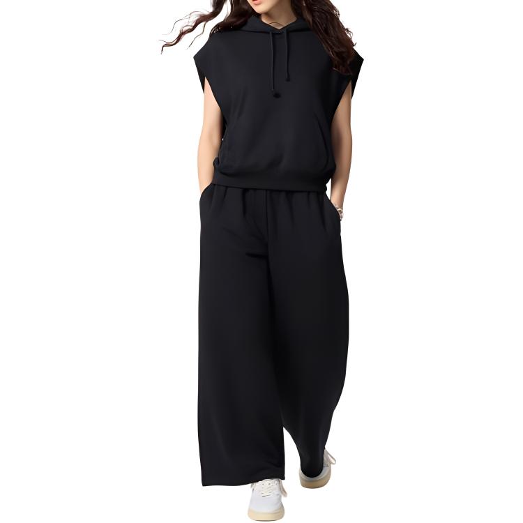 Вязаные спортивные брюки для женщин UNIQLO, черный
Вязаные спортивные брюки для женщин UNIQLO, черный