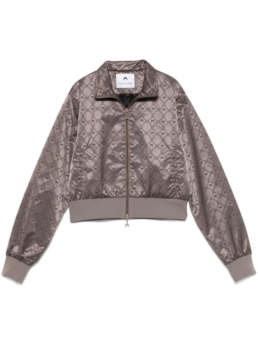 Жаккардовая спортивная куртка Marine Serre, серый
Жаккардовая спортивная куртка Marine Serre, серый