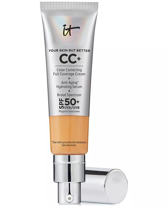 CC+ Крем с SPF 50+ It Cosmetics, цвет Tan Warm
CC+ Крем с SPF 50+ It Cosmetics, цвет Tan Warm
