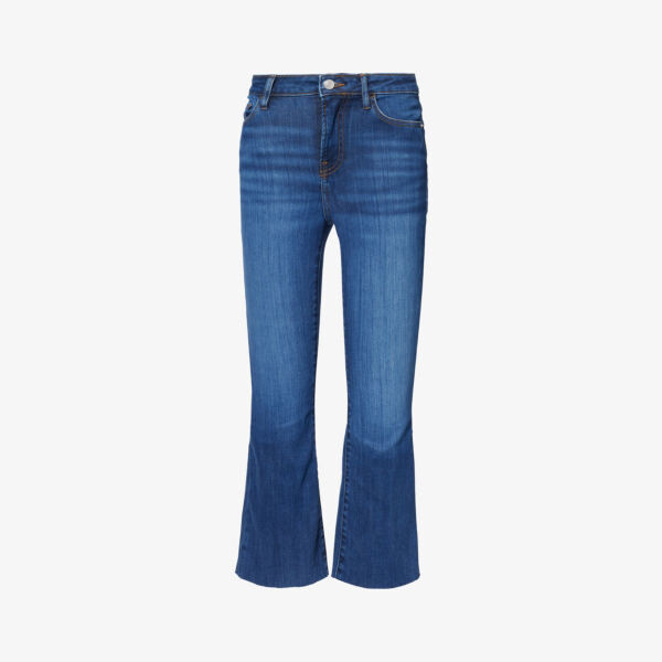 Узкие джинсы le crop mini boot из эластичного денима со средней посадкой Frame, цвет lupine
Узкие джинсы le crop mini boot из эластичного денима со средней посадкой Frame, цвет lupine