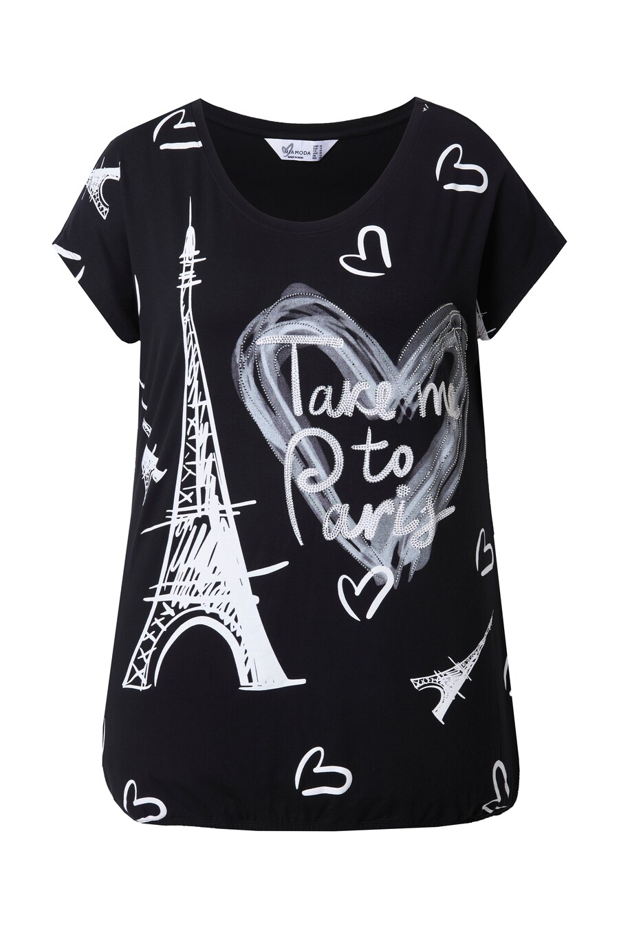 Футболка MIAMODA, Black
Футболка MIAMODA, Black