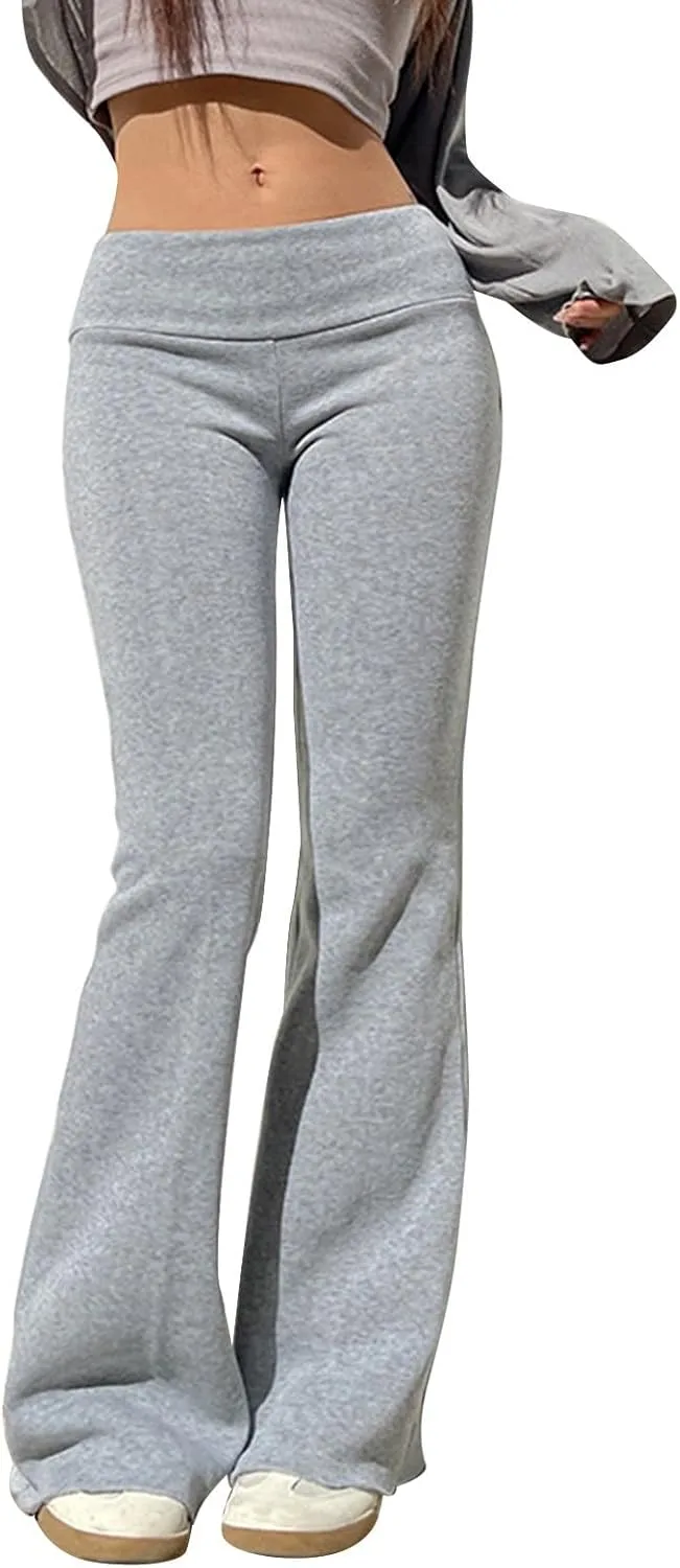 Женские брюки Flare Leggings с высокой талией и расклешенным низом XuttHJH
Женские брюки Flare Leggings с высокой талией и расклешенным низом XuttHJH