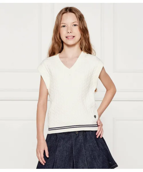 Жилет Regular fit Guess, белый
Жилет Regular fit Guess, белый