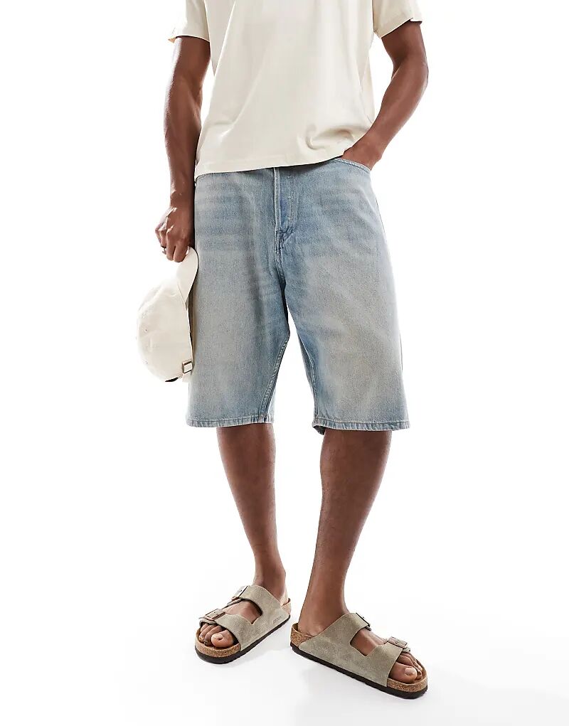 Джинсовые шорты Jack & Jones Ron fit для фигурного катания светло-голубого цвета
Джинсовые шорты Jack & Jones Ron fit для фигурного катания светло-голубого цвета