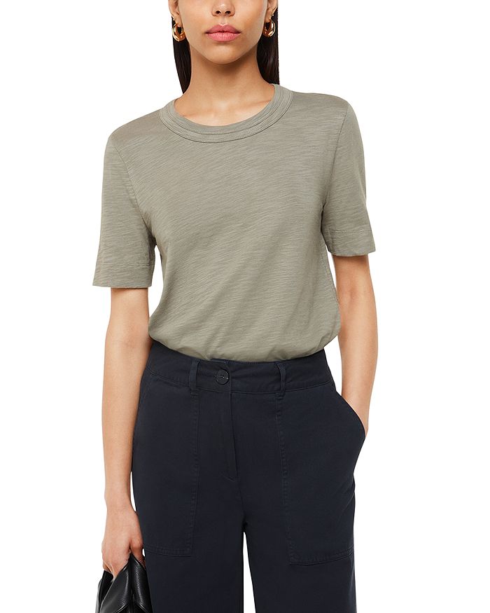 Футболка Rosa с двойной отделкой Whistles, зеленый
Футболка Rosa с двойной отделкой Whistles, зеленый