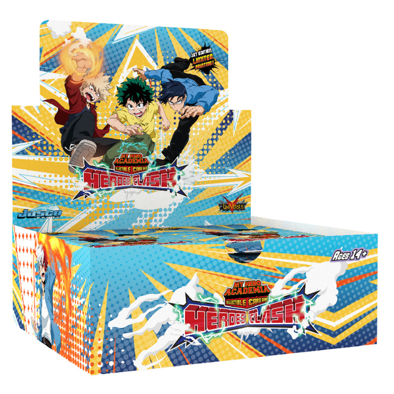 Карточная игра My Hero Academia CCG: Series 3 - Heroes Clash Booster Box 1st Edition
Карточная игра My Hero Academia CCG: Series 3 - Heroes Clash Booster Box 1st Edition