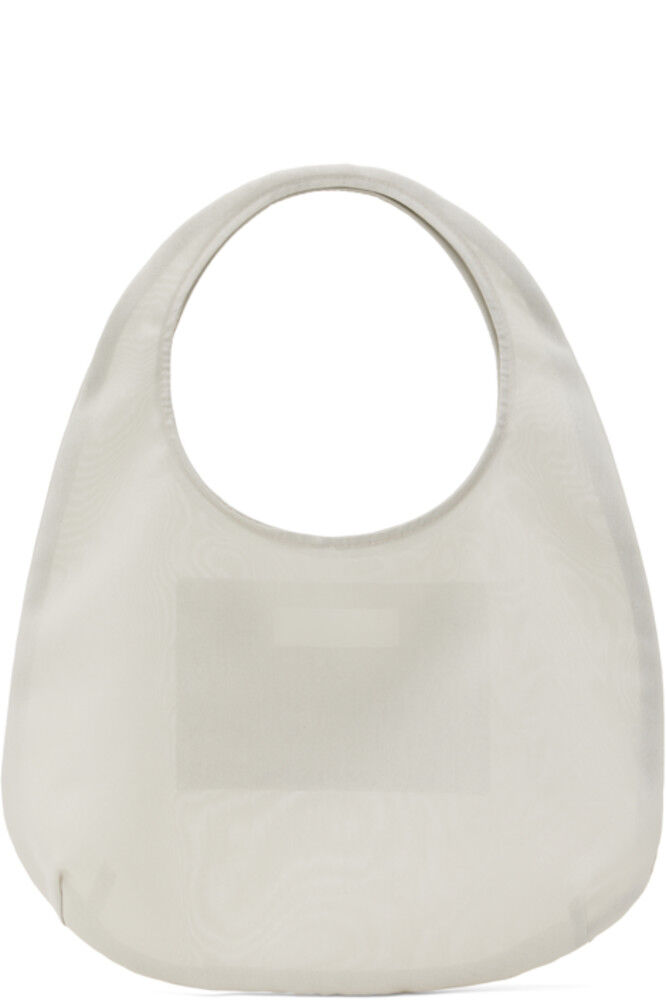 Бежевая прозрачная сумка-тоут AMOMENTO
Бежевая прозрачная сумка-тоут AMOMENTO