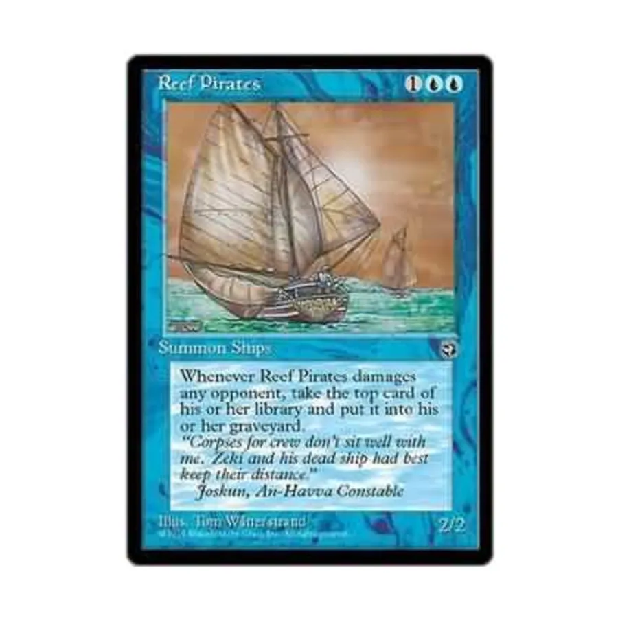 CCG Рифовые Пираты - Вер. 2 (С), MTG - Homelands
CCG Рифовые Пираты - Вер. 2 (С), MTG - Homelands