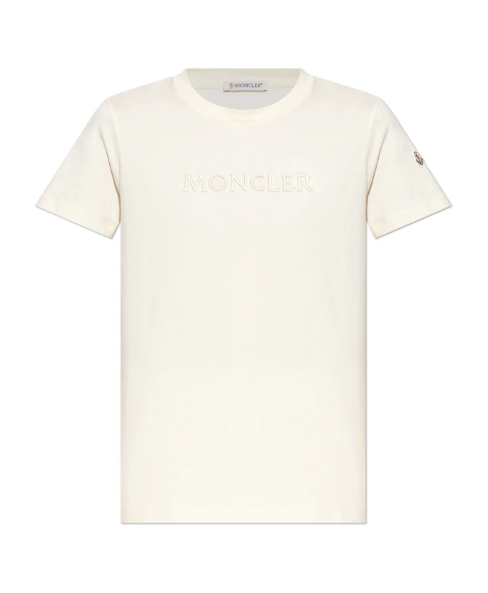 Футболка с логотипом Moncler, бежевый
Футболка с логотипом Moncler, бежевый