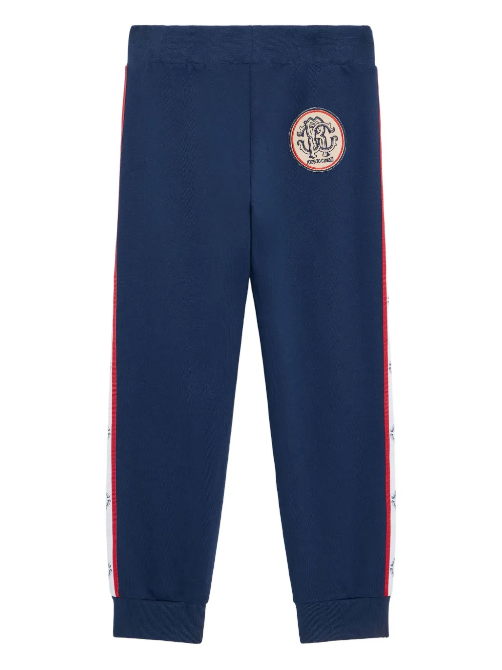 Спортивные брюки с монограммой Roberto Cavalli, синий 
Спортивные брюки с монограммой Roberto Cavalli, синий