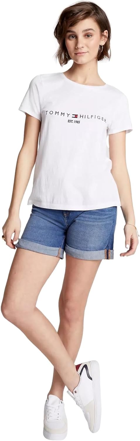 Женская футболка с полосатым логотипом Tommy Hilfiger, Embroidered-Logo Optic White, Белый, Женская футболка с полосатым логотипом Tommy Hilfiger, Embroidered-Logo Optic White
Женская футболка с полосатым логотипом Tommy Hilfiger, Embroidered-Logo Optic White, Белый, Женская футболка с полосатым логотипом Tommy Hilfiger, Embroidered-Logo Optic White