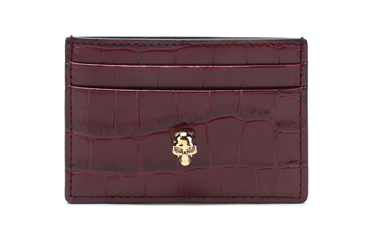 Alexander Mcqueen Кожаный держатель для карт, женский, бордового цвета
Alexander Mcqueen Кожаный держатель для карт, женский, бордового цвета