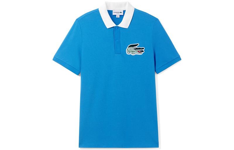 Мужская рубашка-поло LACOSTE, цвет Blue 
Мужская рубашка-поло LACOSTE, цвет Blue