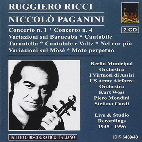 CD диск Paganini / Cardi / Ricci: 60 Variations on
CD диск Paganini / Cardi / Ricci: 60 Variations on