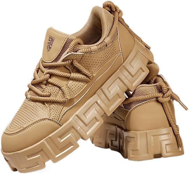 Мужские модные кроссовки - повседневные с однотонным дизайном, без застежек, из дышащего и удобного материала EVA для ежедневной носки Clolinde, хаки
Мужские модные кроссовки - повседневные с однотонным дизайном, без застежек, из дышащего и удобного материала EVA для ежедневной носки Clolinde, хаки