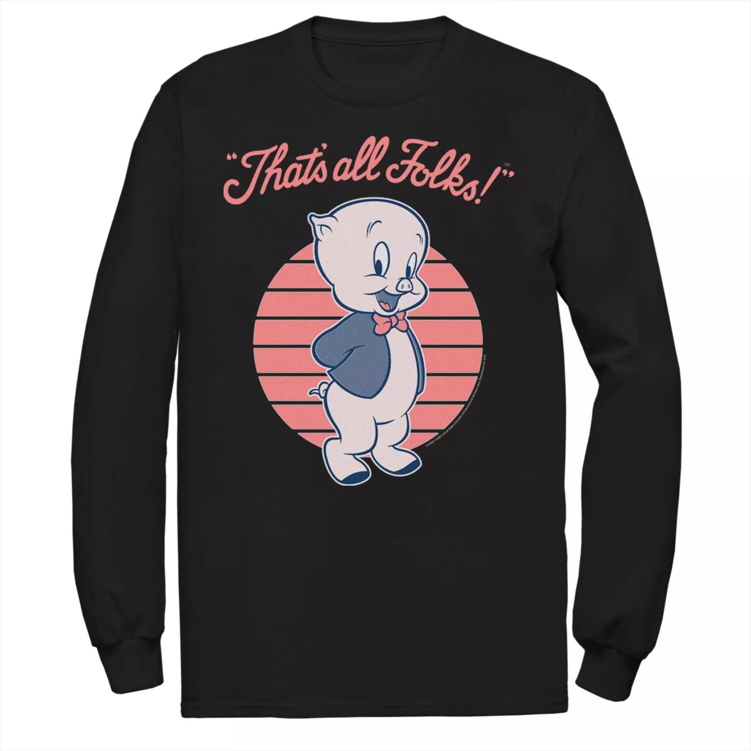 Мужская футболка Looney Tunes Porky Pig That’s All Folks Licensed Character
Мужская футболка Looney Tunes Porky Pig That’s All Folks Licensed Character