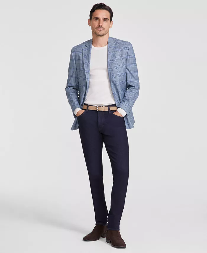 Мужской классический спортивный пиджак в морскую клетку Seafoam Michael Kors, зеленый
Мужской классический спортивный пиджак в морскую клетку Seafoam Michael Kors, зеленый