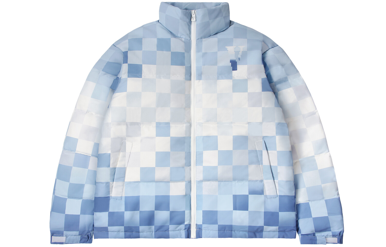 Пуховик унисекс VLONE, Белый/Синий
Пуховик унисекс VLONE, Белый/Синий