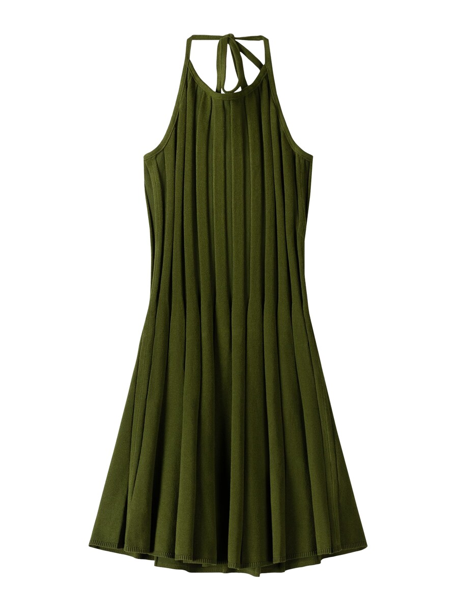 Вязаное платье Bershka, темно-зеленый
Вязаное платье Bershka, темно-зеленый