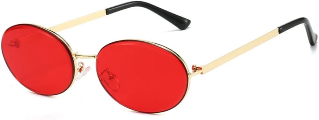 Роскошные маленькие круглые солнцезащитные очки для женщин и мужчин, популярные винтажные солнцезащитные очки в стиле панк, металлические очки с защитой от УФ-излучения UV400 TKKTLLT, Gold-red
Роскошные маленькие круглые солнцезащитные очки для женщин и мужчин, популярные винтажные солнцезащитные очки в стиле панк, металлические очки с защитой от УФ-излучения UV400 TKKTLLT, Gold-red