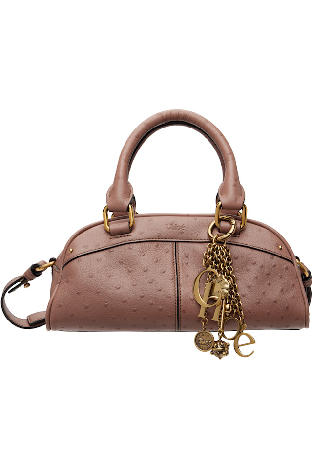 Chloé Маленькая розовая сумка для боулинга Chloé
Chloé Маленькая розовая сумка для боулинга Chloé