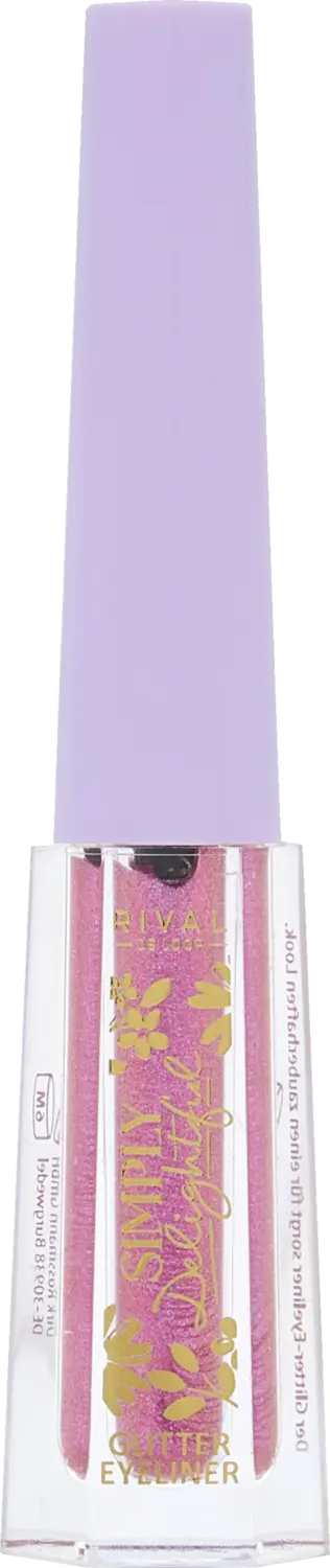 Подводка для глаз RIVAL DE LOOP Simply Delightful Glitter Eyeliner
Подводка для глаз RIVAL DE LOOP Simply Delightful Glitter Eyeliner