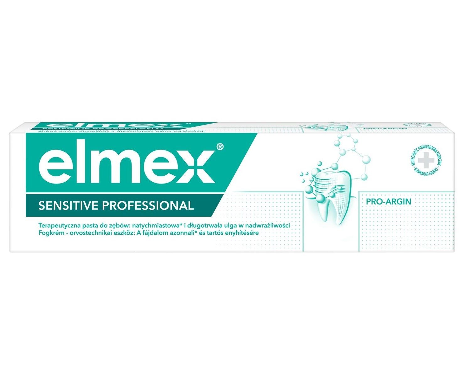 Elmex Sensitive Professional Зубная паста, 75 ml
Elmex Sensitive Professional Зубная паста, 75 ml