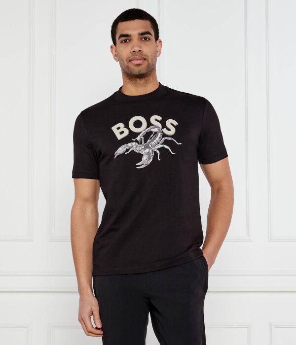 Футболка te_bossfish Regular fit Boss Orange, черный
Футболка te_bossfish Regular fit Boss Orange, черный
