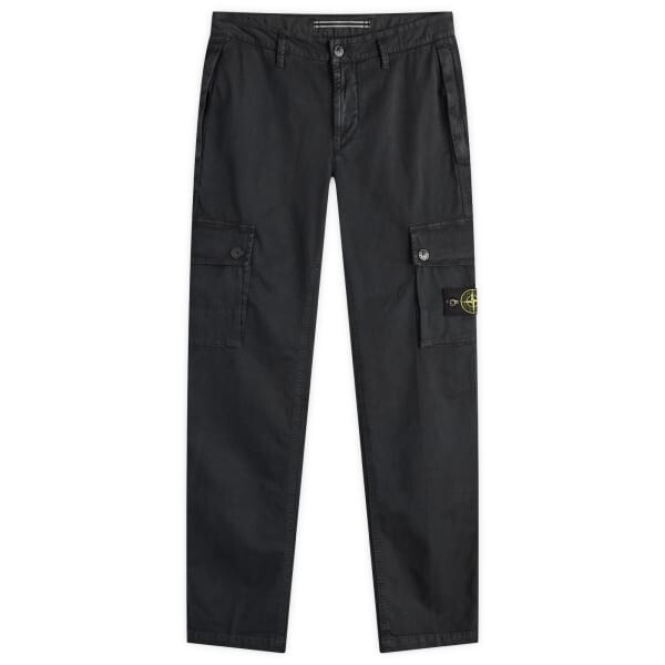 Брюки-Карго из матового хлопкового полотна Stone Island, черный
Брюки-Карго из матового хлопкового полотна Stone Island, черный