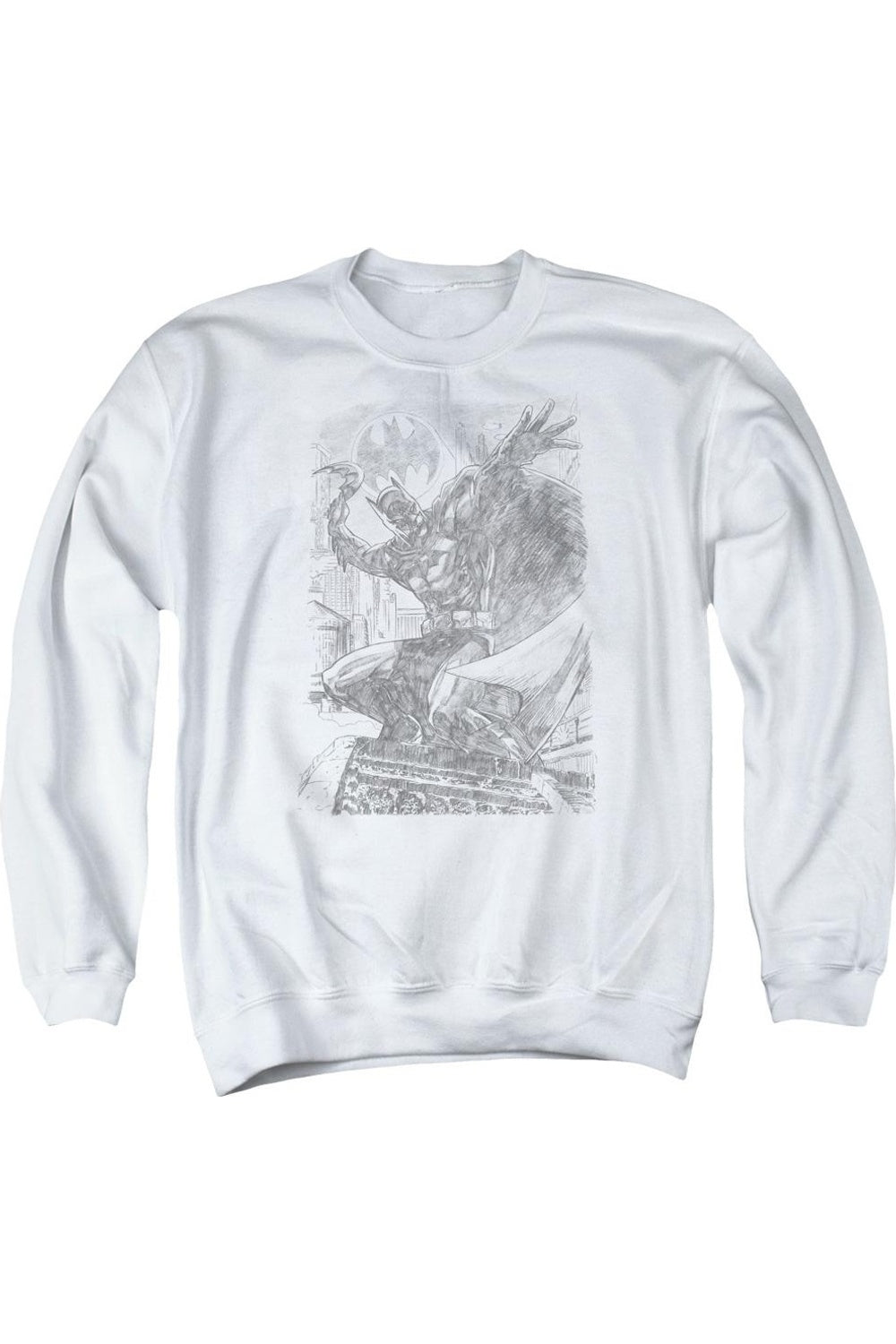 Толстовка Batman Pencil Batarang Throw для взрослых с круглым вырезом Gildan, белый
Толстовка Batman Pencil Batarang Throw для взрослых с круглым вырезом Gildan, белый