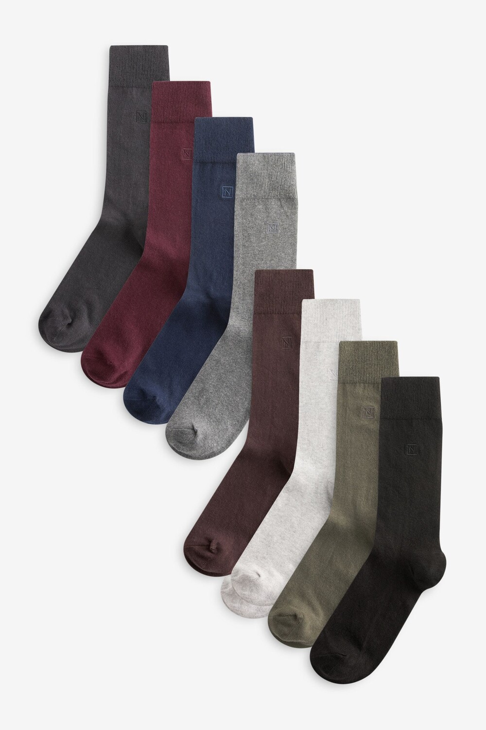 Вышитые прочные свежие носки Next, серый
Вышитые прочные свежие носки Next, серый