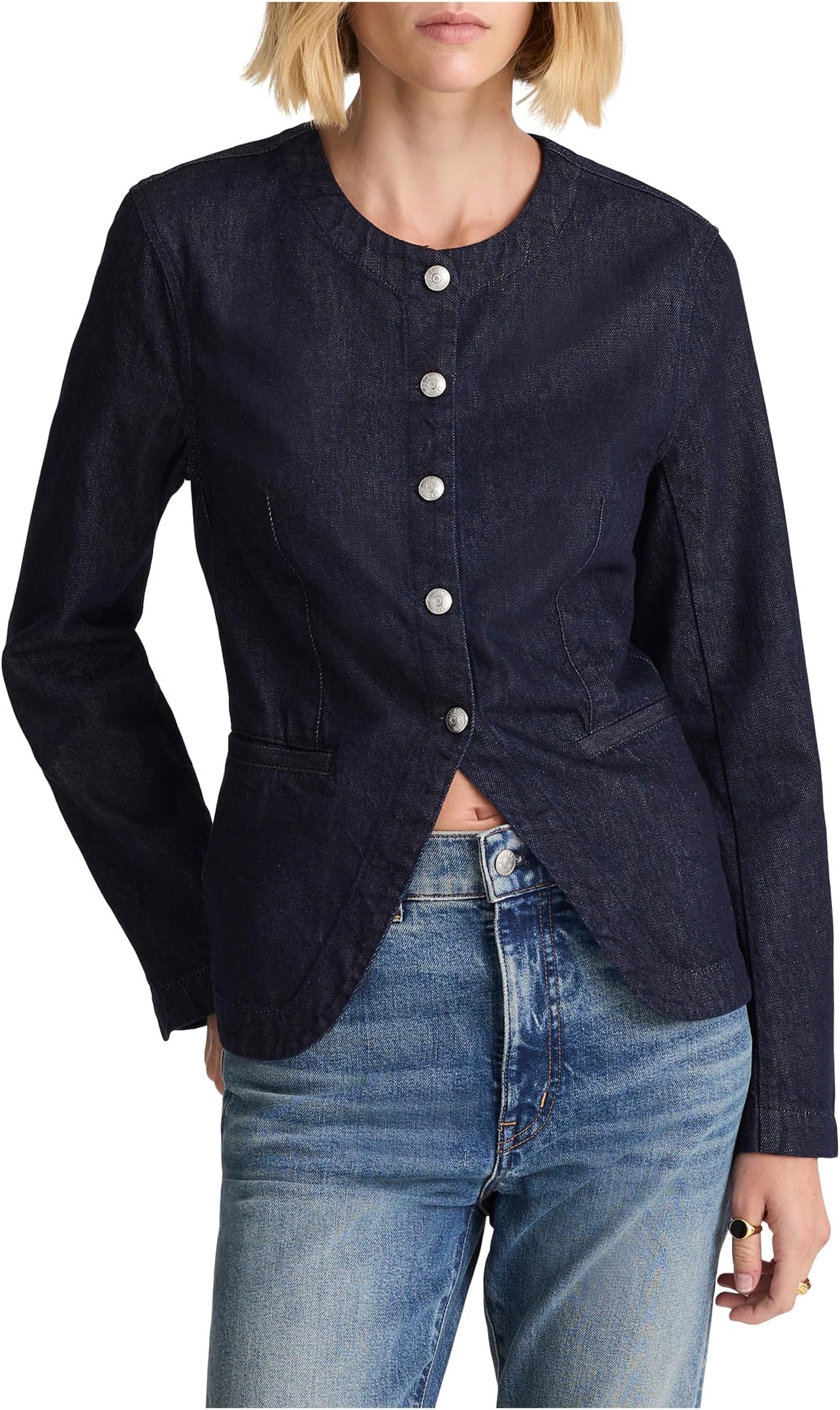 Женская куртка без воротника, цвет Rinse Madewell, Rinse Wash
Женская куртка без воротника, цвет Rinse Madewell, Rinse Wash