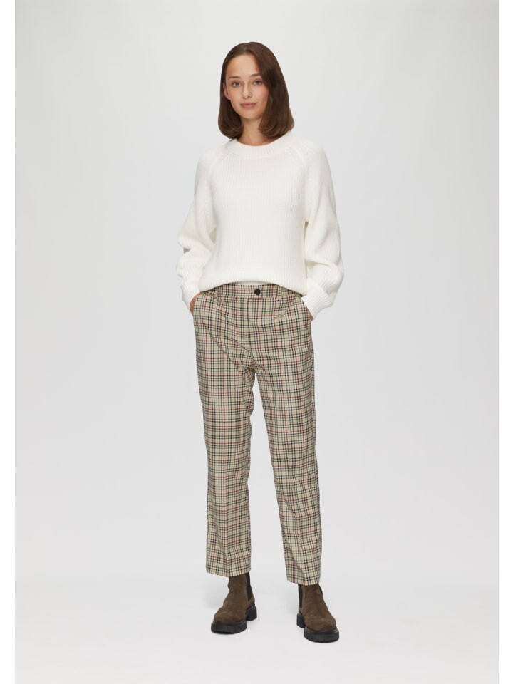 Тканевые брюки sOliver 7/8, цвет creme-mehrfarbig
Тканевые брюки sOliver 7/8, цвет creme-mehrfarbig