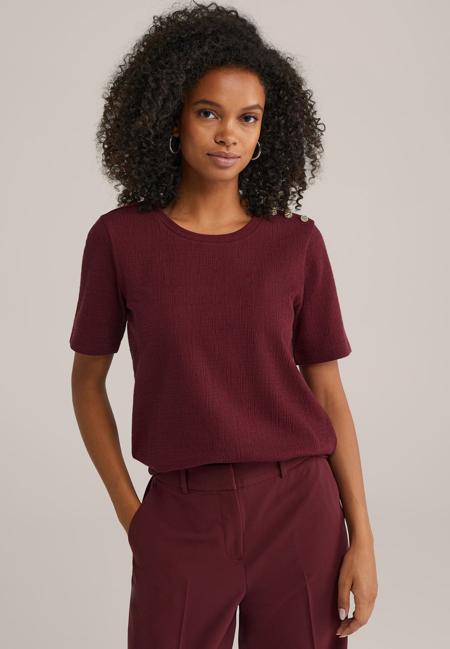 Футболка WE Fashion Basic T-shirt, Burgundy Red/Bordeaux, Серый, Футболка WE Fashion Basic T-shirt, Burgundy Red/Bordeaux
Футболка WE Fashion Basic T-shirt, Burgundy Red/Bordeaux, Серый, Футболка WE Fashion Basic T-shirt, Burgundy Red/Bordeaux