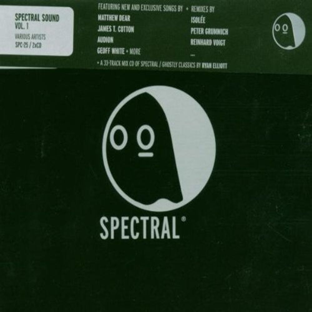 Диск CD Spectral Sound Vol. 1 - Various Artists
Диск CD Spectral Sound Vol. 1 - Various Artists
