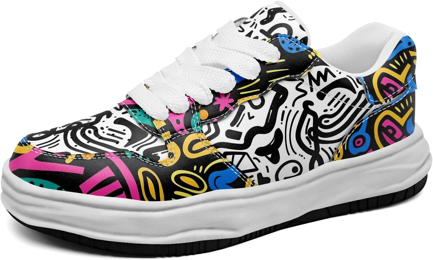 Кроссовки с граффити для мужчин и женщин, стильная уличная обувь, низкие, удобные для прогулок, ботинки Awsole, белый/черный/синий/оранжевый/розовый
Кроссовки с граффити для мужчин и женщин, стильная уличная обувь, низкие, удобные для прогулок, ботинки Awsole, белый/черный/синий/оранжевый/розовый