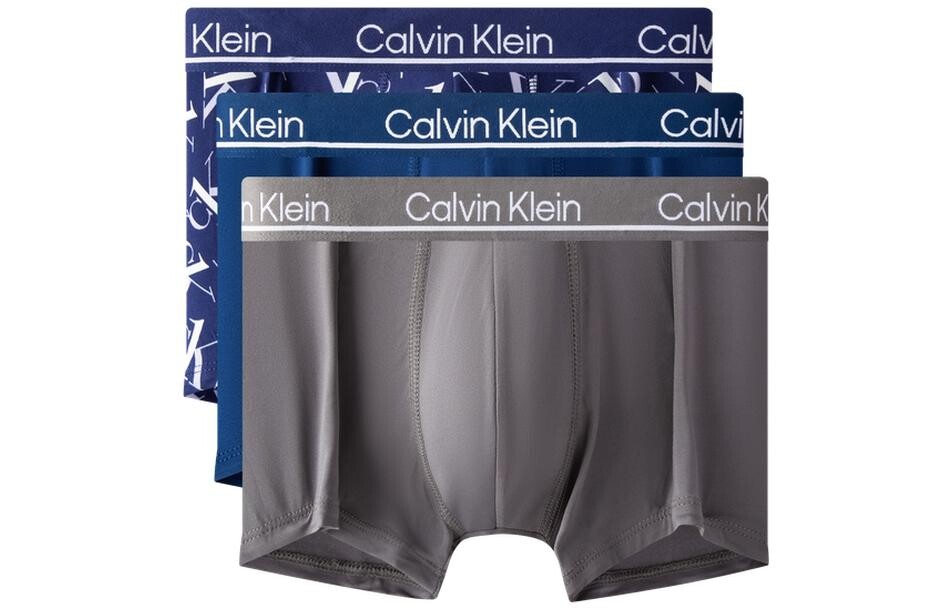 Мужские трусы Calvin Klein, цвет 3 strips (dark blue + white logoo on blue + gray)
Мужские трусы Calvin Klein, цвет 3 strips (dark blue + white logoo on blue + gray)