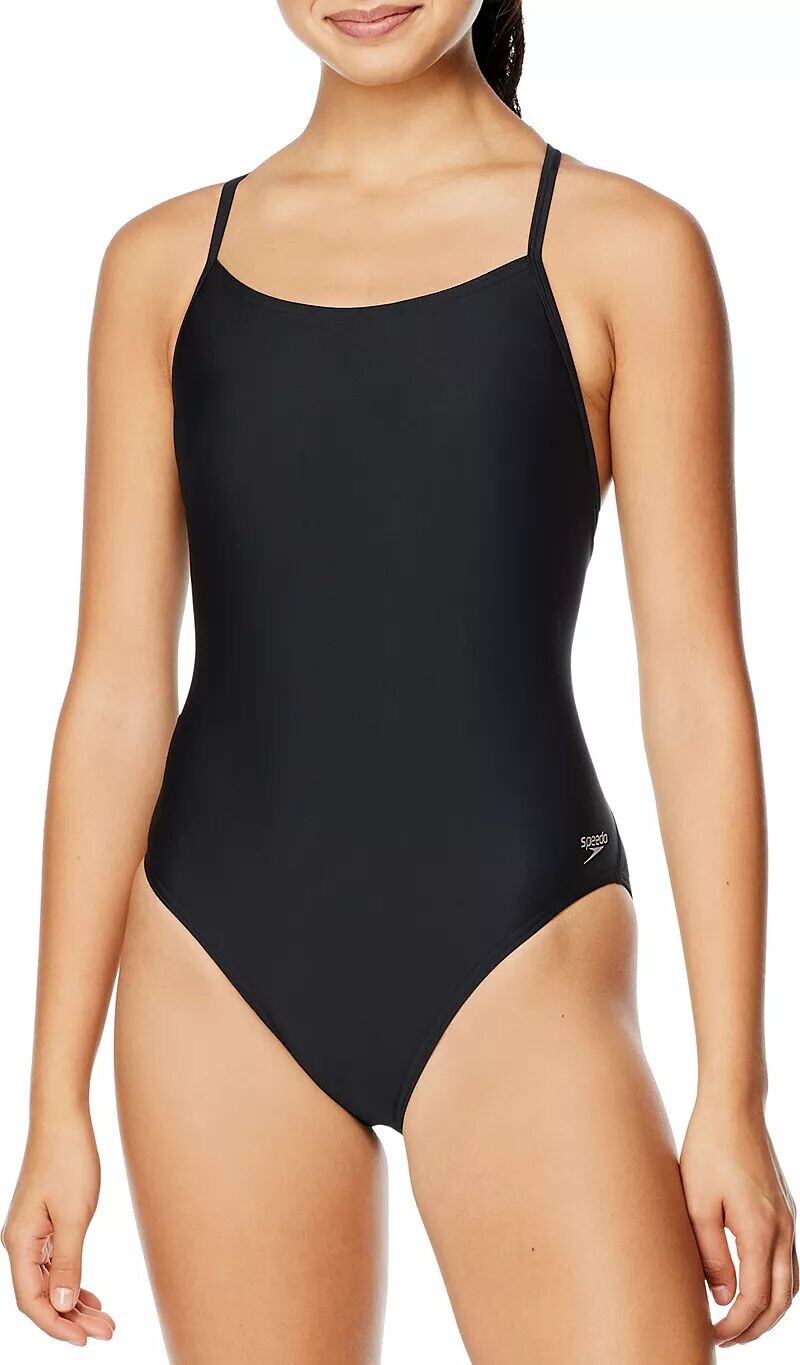 Женский сплошной купальник Speedo с открытой спиной 
Женский сплошной купальник Speedo с открытой спиной
