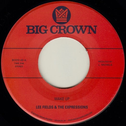 Сингл 7" Fields, Lee & Expressions: Wake Up / You're What's Needed in My Life
Сингл 7" Fields, Lee & Expressions: Wake Up / You're What's Needed in My Life