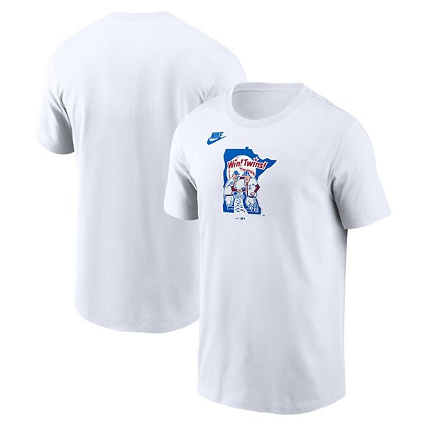 Мужская белая футболка minnesota twins cooperstown collection wordmark Nike
Мужская белая футболка minnesota twins cooperstown collection wordmark Nike
