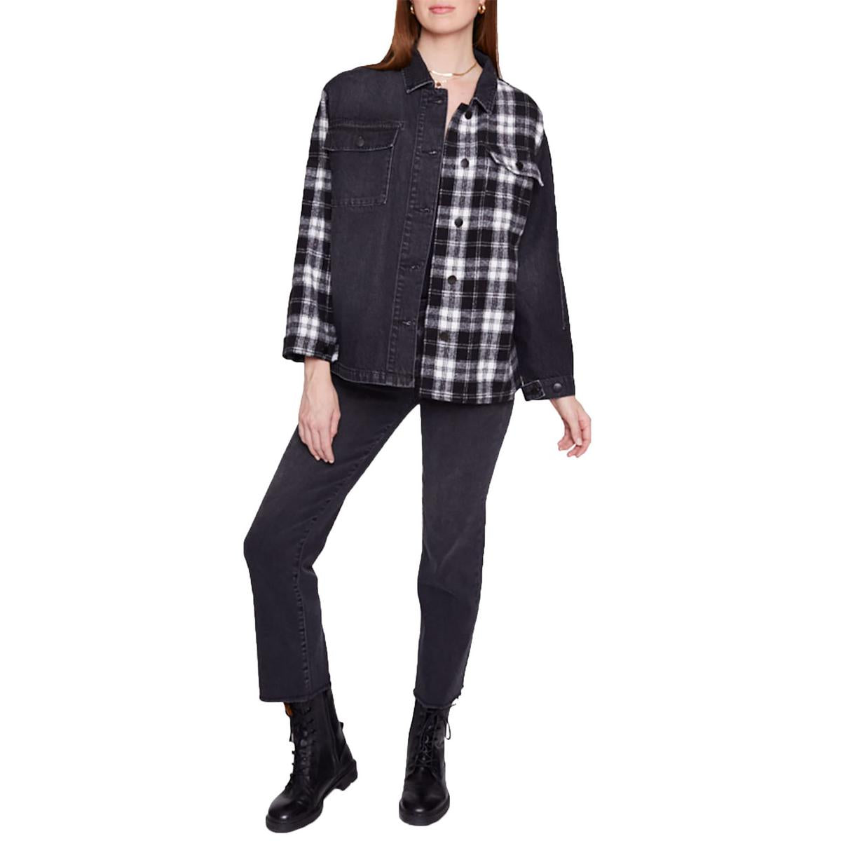 Женская джинсовая куртка в клетку смешанного типа BLUE REVIVAL, цвет black stone/black & white plaid
Женская джинсовая куртка в клетку смешанного типа BLUE REVIVAL, цвет black stone/black & white plaid