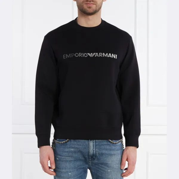 Толстовка обычного кроя Emporio Armani, черный
Толстовка обычного кроя Emporio Armani, черный