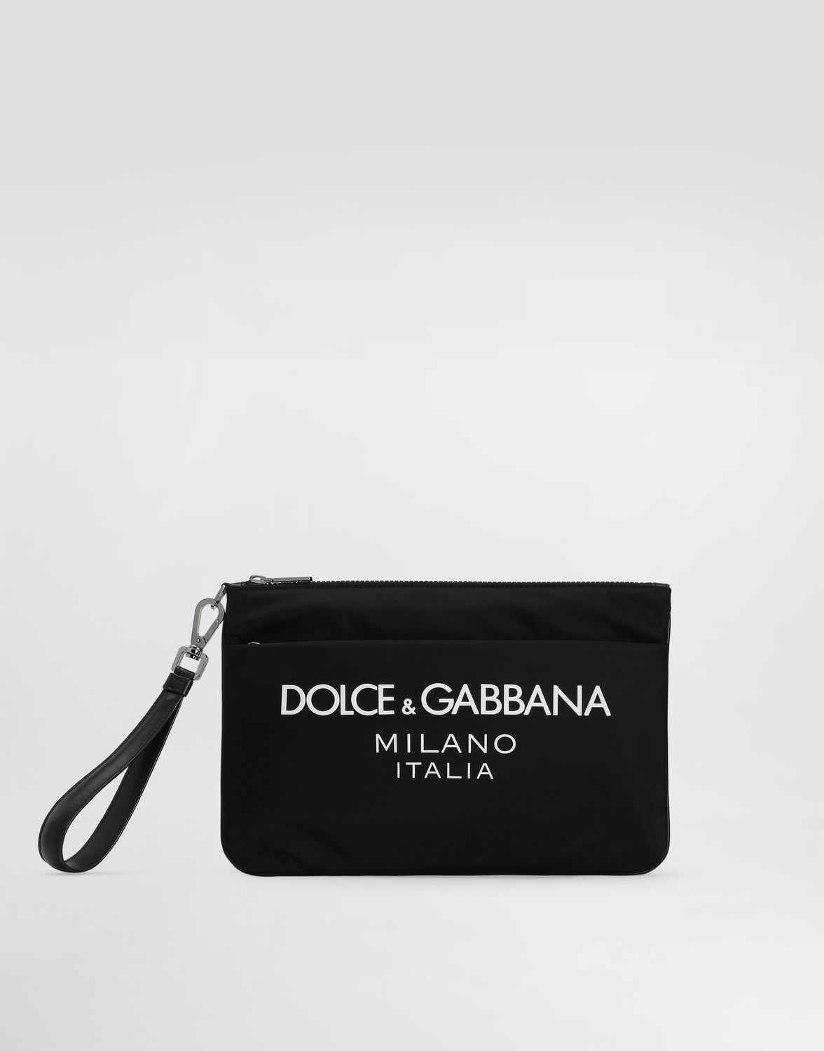 Нейлоновый чехол с прорезиненным логотипом Dolce & Gabbana, черный
Нейлоновый чехол с прорезиненным логотипом Dolce & Gabbana, черный